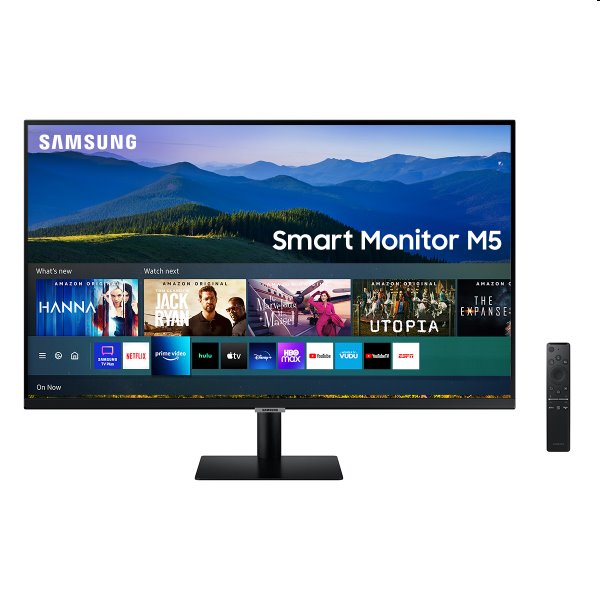 Smart Monitor Samsung M5, 32" FullHD (LS32AM500NRXEN)