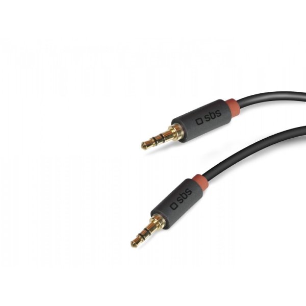 SBS Audio Stereo Cable 3,5mm for Mobile and Smartphones 1,5 m - OPENBOX (Rozbalený tovar s plnou zárukou) TECABLE35KR