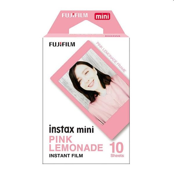 Fotopapier Fujifilm Instax Mini, ružový rám