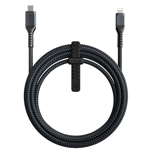 Kevlarový kábel Nomad USB-C na Lightning 3m