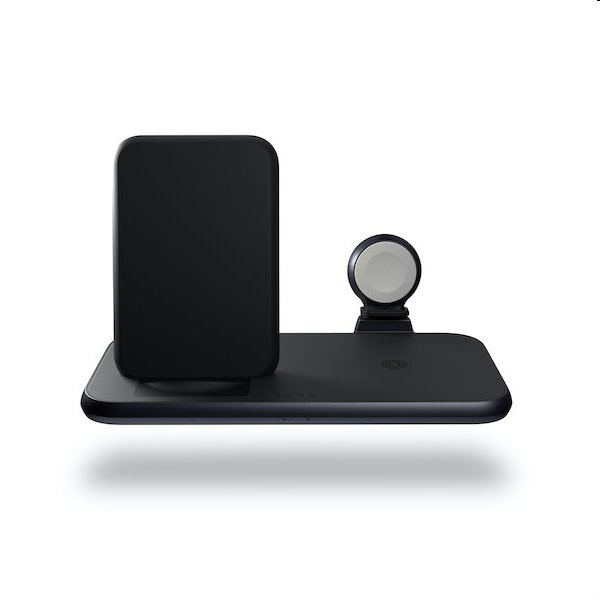 E-shop ZENS Aluminium 4-in-1 Stand Wireless Charger with 45W USB PD, black ZEDC15B