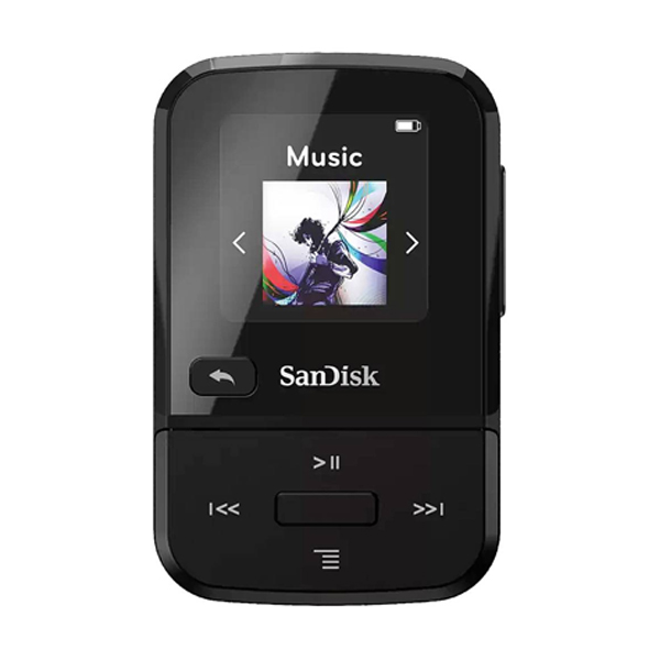 Prehrávač SanDisk MP3 Clip Sport Go 32 GB, čierny