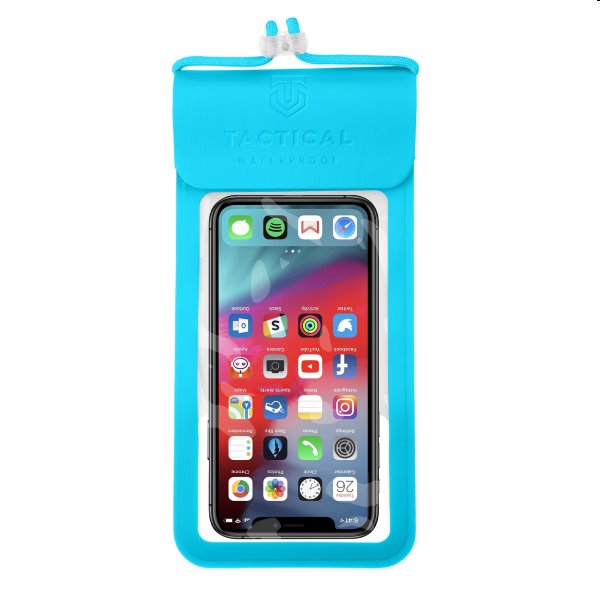 E-shop Tactical univerzálne vodeodolné puzdro pre smartfóny S/M, blue (IPX8) TAC-149283