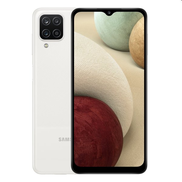 Samsung Galaxy A12, 3/32GB, biela, rozbalené balenie