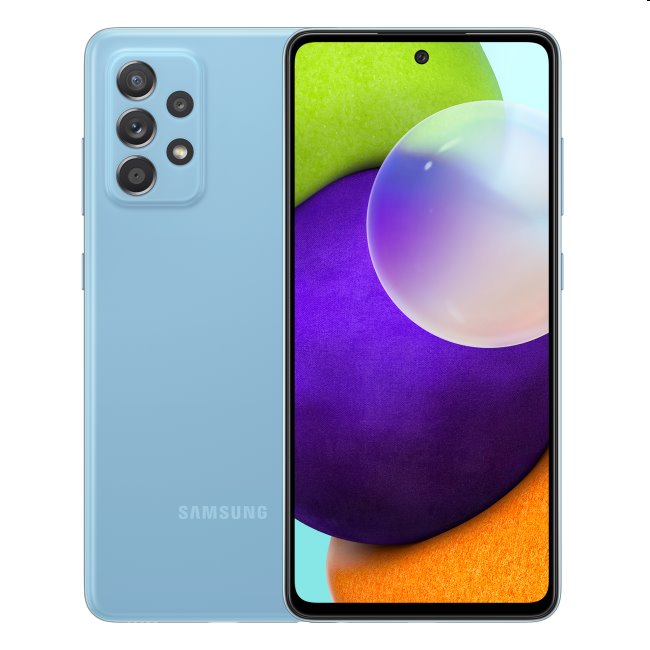 Samsung Galaxy A52 - A525F, 6/128GB, Awesome Blue - rozbalené balenie