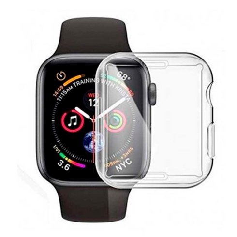 Kryt Devia Dazzle Series pre Apple Watch 4 44mm, transparentný