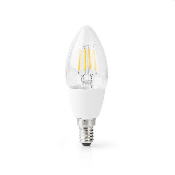 Značka Nedis - Nedis WiFi žiarovka LED E14 5W biela teplá WIFILF10WTC37 SMARTLIFE