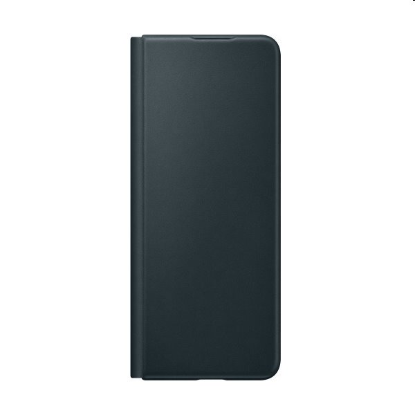 Puzdro Leather Flip Cover pre Samsung Galaxy Z Fold3, green EF-FF926LGEGWW