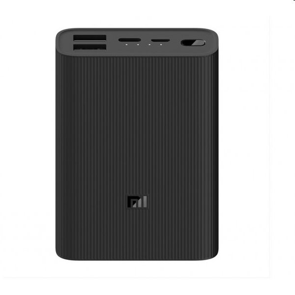 E-shop Xiaomi Mi powerbanka 3 Ultra Compact 10000 mAh, čierna PB1022ZM