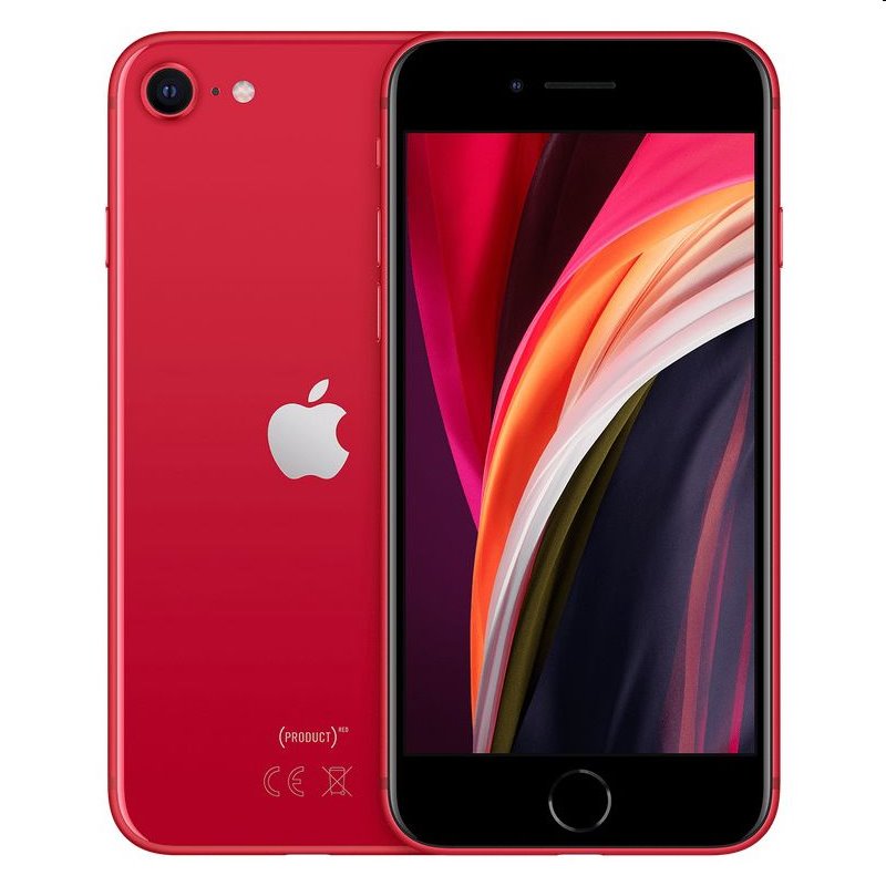 Apple iPhone SE (2020), 128GB, (PRODUCT)RED, Trieda A - použité, záruka 12 mesiacov