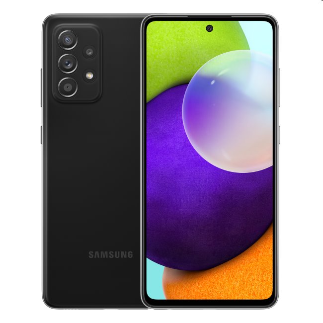 Samsung Galaxy A52, 6/128GB, Awesome Black - Trieda C - použité, záruka 12 mesiacov