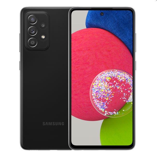 Samsung Galaxy A52s 5G, 6/128GB, Awesome Black, Trieda A - použité, záruka 12 mesiacov