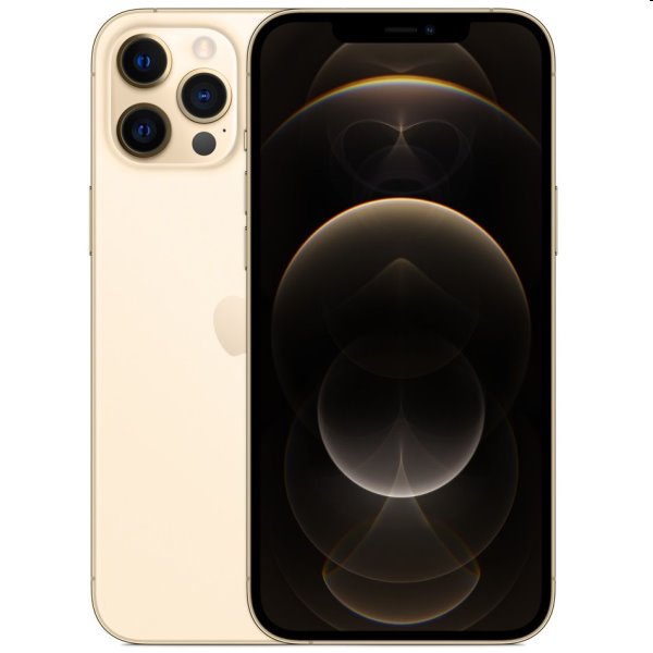 Apple iPhone 12 Pro Max, 256GB, zlatá, nový tovar, neotvorené balenie