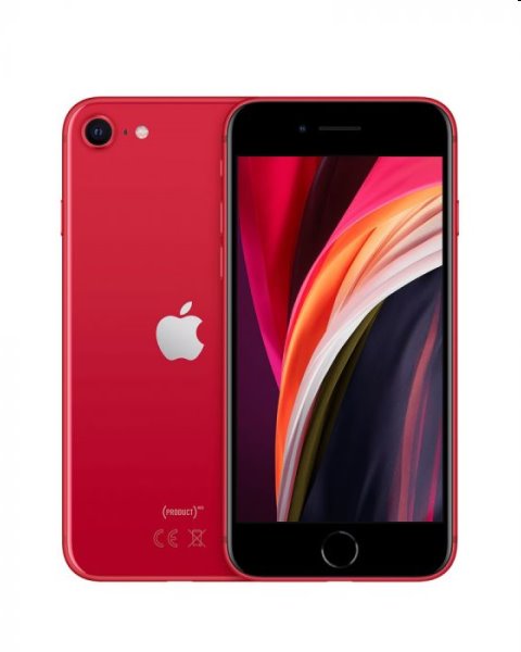 Apple iPhone SE (2020), 64GB, (PRODUCT)RED, Trieda C - použité s DPH, záruka 12 mesiacov