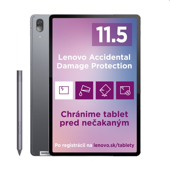 Lenovo Tab P11 Pro LTE s klávesnicou a perom, 6/128GB, grey
