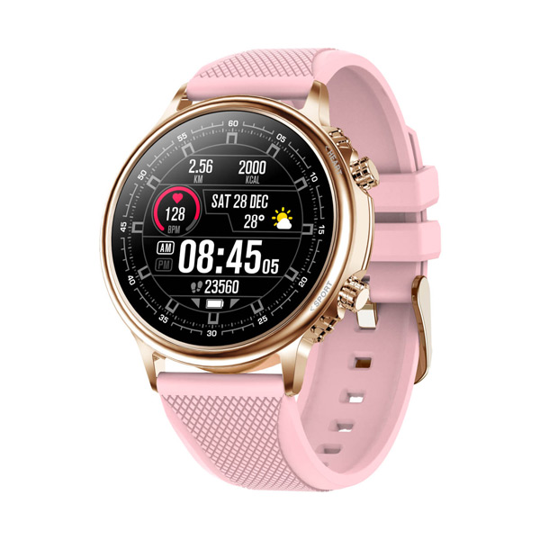 E-shop Fitness hodinky Carneo Prime slim, zlatá