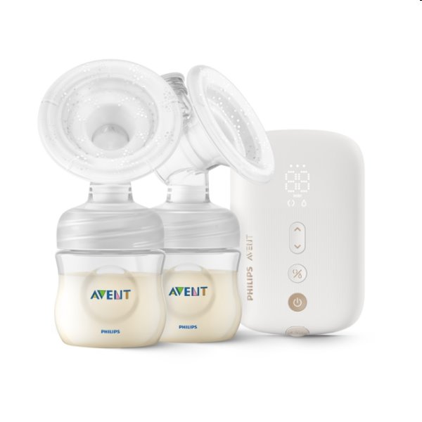 E-shop Philips Avent Duo SCF398 - Odsávačka materského mlieka elektronická Premium DUO