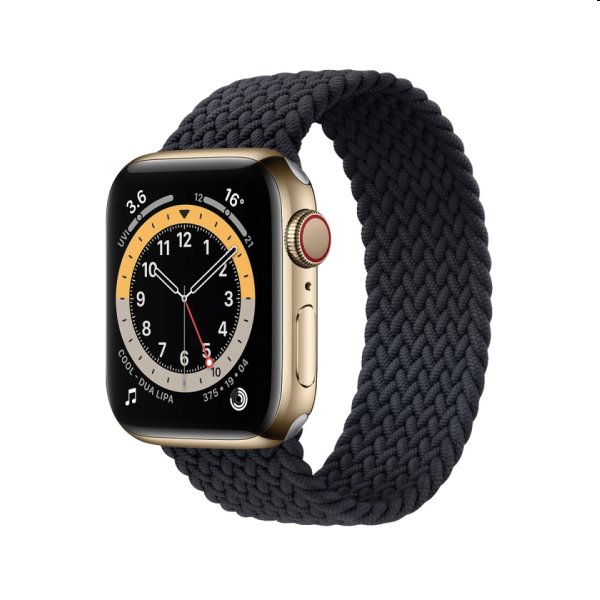 E-shop COTEetCI nylónový náramok 125 mm pre Apple Watch 38/40/41 mm, čierny
