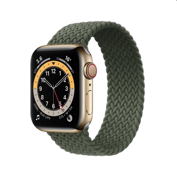 COTEetCI nylónový náramok 136 mm pre Apple Watch 38/40/41 mm, zelený