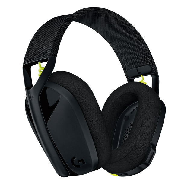 Logitech G435 Lightspeed Wireless Bluetooth Gaming Headset, black and neon yellow - OPENBOX (Rozbalený tovar s plnou zár