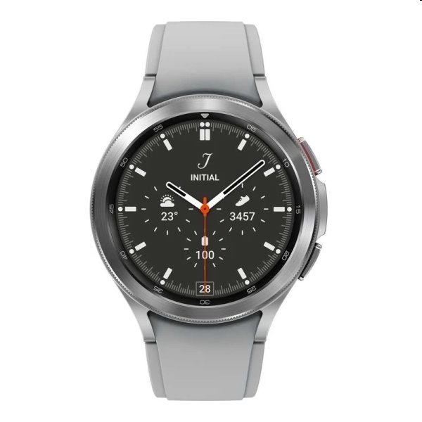 Samsung Galaxy Watch4 Classic, 46mm, strieborná, nový tovar, neotvorené balenie