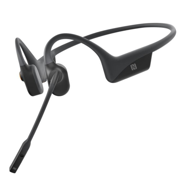 Shokz OpenComm, bone conduction stereo Bluetooth headset, black