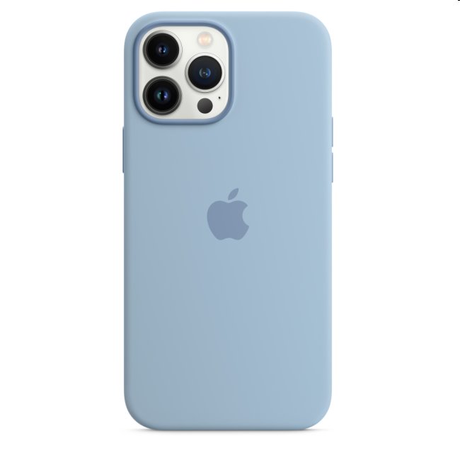 Apple iPhone 13 Pro Max Silicone Case with MagSafe, blue fog MN693ZM/A