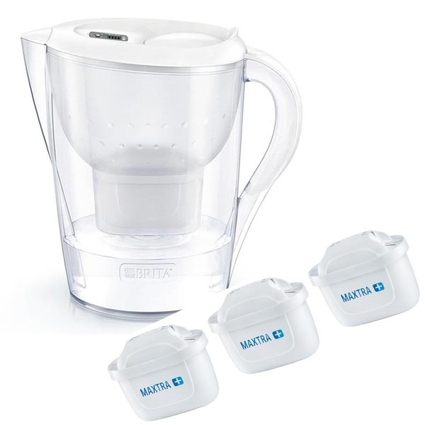 E-shop BRITA Marella XL Memo, biela + 3 filtre Brita Maxtra, 1040212