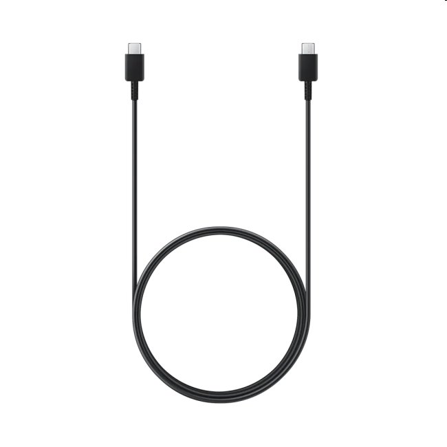 E-shop Samsung dátový kábel USB-C, 3A, 1,8 m, čierny EP-DX310JBEGEU