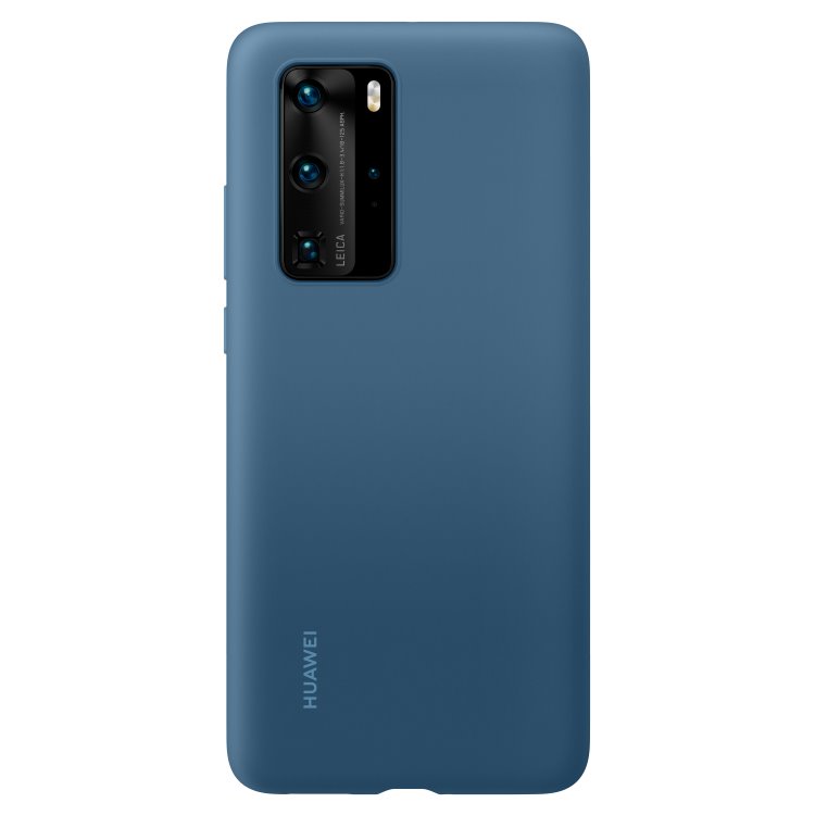 Huawei Silicone Cover P40 Pro, blue - OPENBOX (Rozbalený tovar s plnou zárukou) 51993799