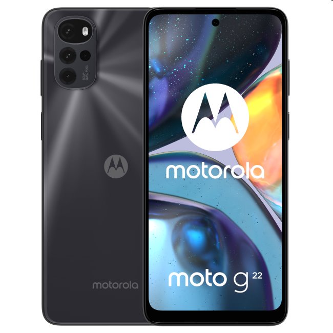 Motorola Moto G22, 4/64GB, cosmic black