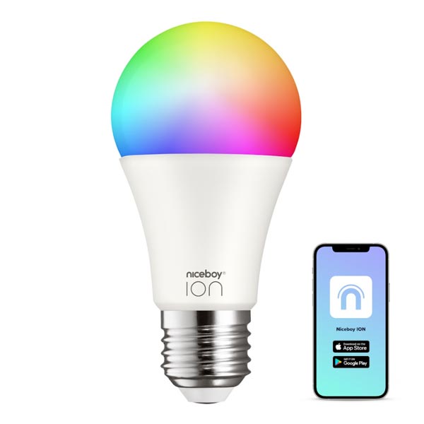 E-shop Niceboy ION SmartBulb RGB E27 9W