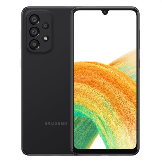 Samsung Galaxy A33, 6/128GB, Awesome Black, rozbalené balenie