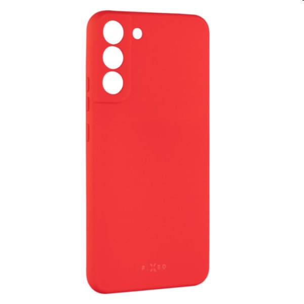 Zadný pogumovaný kryt FIXED Story pre Samsung Galaxy S22 Plus 5G, červená