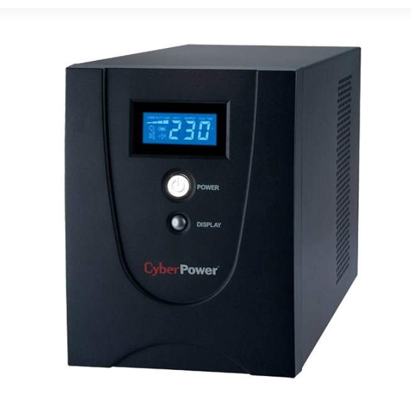 Záložný zdroj CyberPower Value 2200, 2200VA/1260 W LCD, 6x IE C13 zásuvka, RJ11/RJ45, USB, RS232 Value2200EILCD