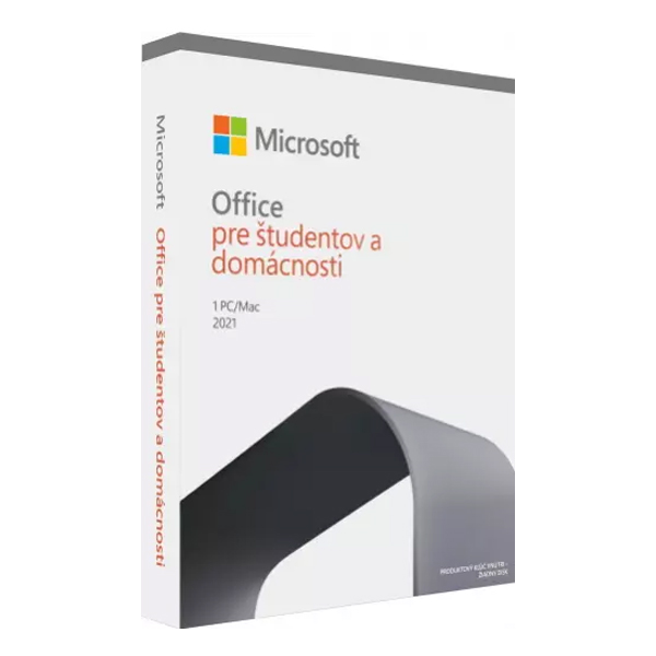 Microsoft Office 2021 pre študentov a domácnosti - 1 PC/Mac