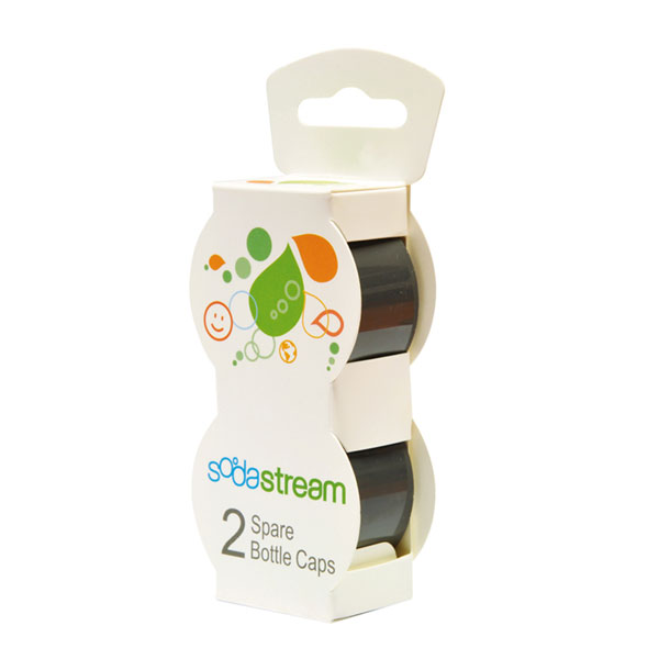 E-shop Sodastream viečko na plastové flaše čierne 2 ks