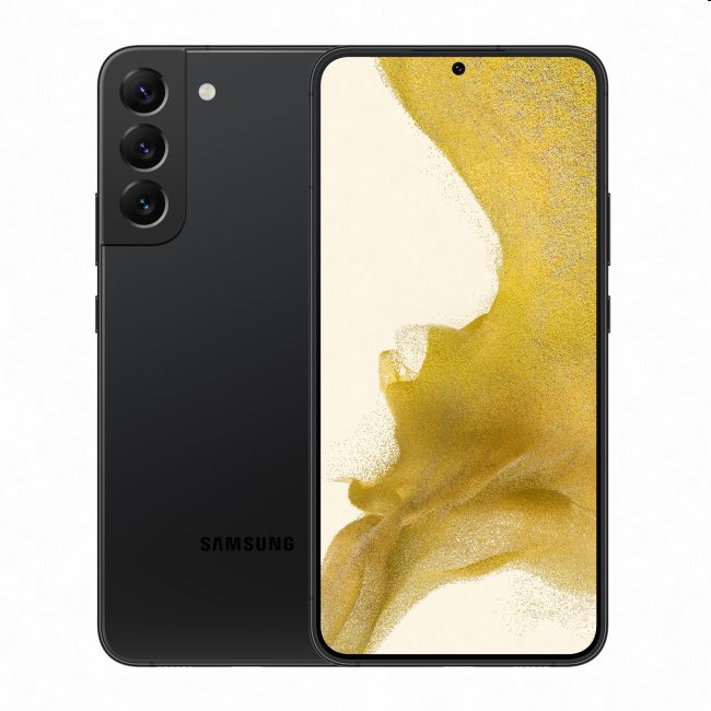 Samsung Galaxy S22 Plus, 8/256GB, čierna, Trieda A - použité, záruka 12 mesiacov