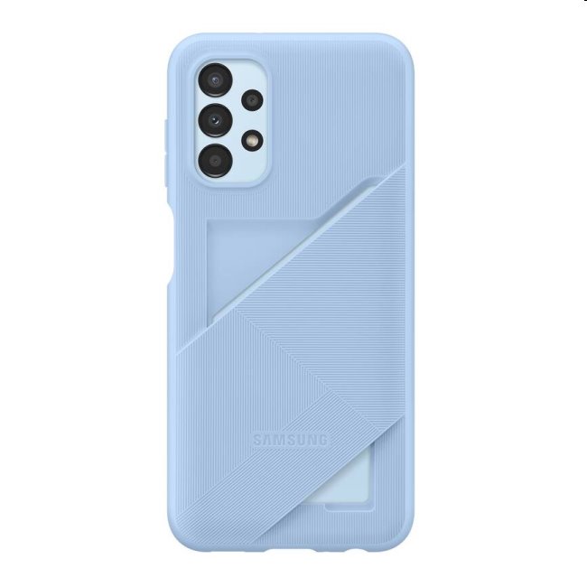 Puzdro Card Slot Cover pre Samsung Galaxy A13, arctic blue