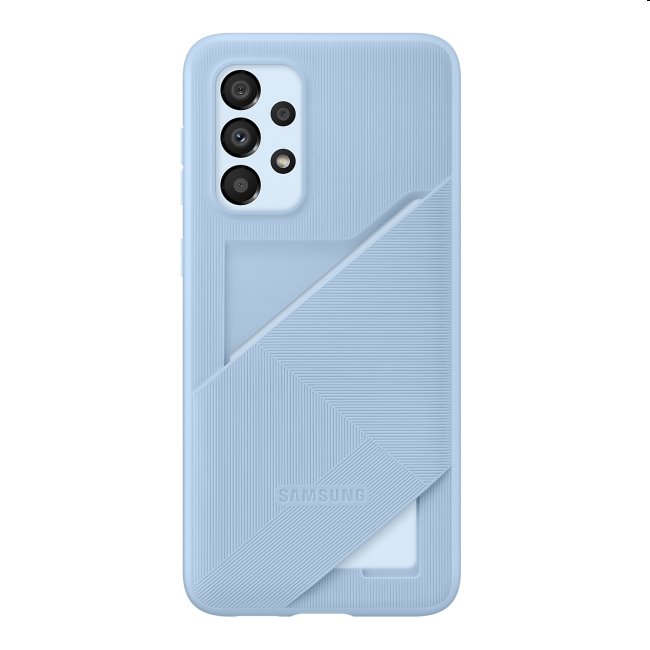Puzdro Card Slot Cover pre Samsung Galaxy A23, arctic blue