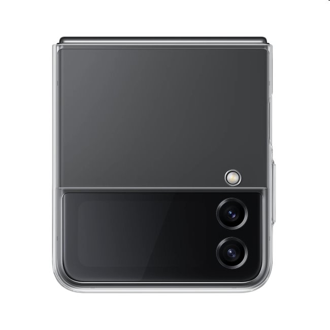 Zadný kryt Clear Slim Cover pre Samsung Galaxy Z Flip4, transparentná EF-QF721CTEGWW