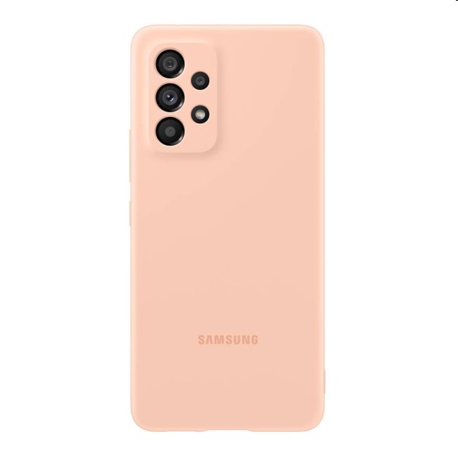 Puzdro Silicone Cover pre Samsung Galaxy A53 5G, awesome peach