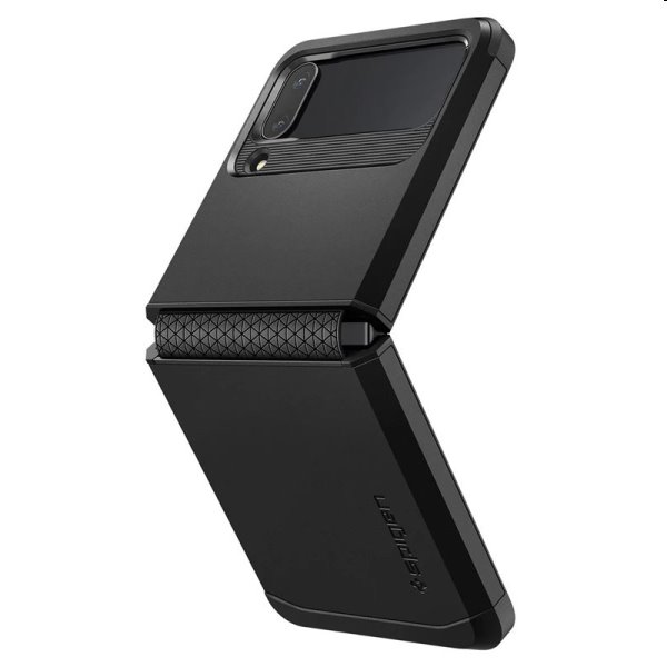 Puzdro SpigenTough Armor pre Samsung Galaxy Z Flip4, čierne