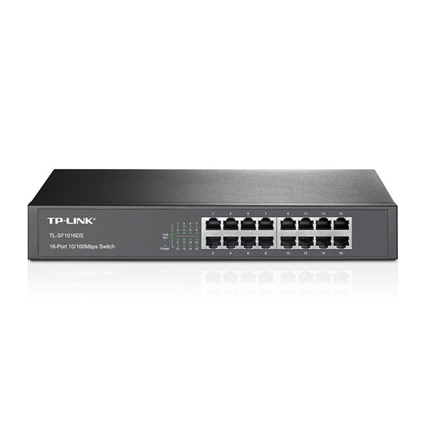 TP-Link TL-SF1016DS, 16 portov Rack switch