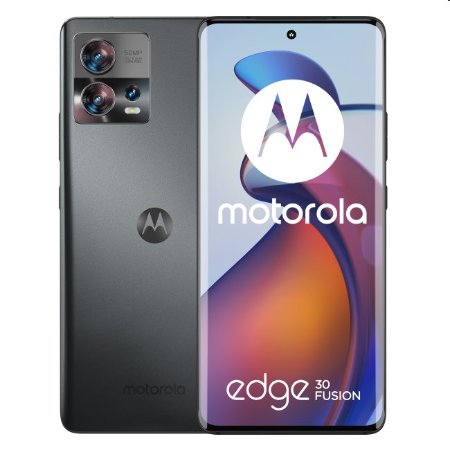 Motorola Edge 30 Fusion, 8128GB, quartz black PAUN0006PL