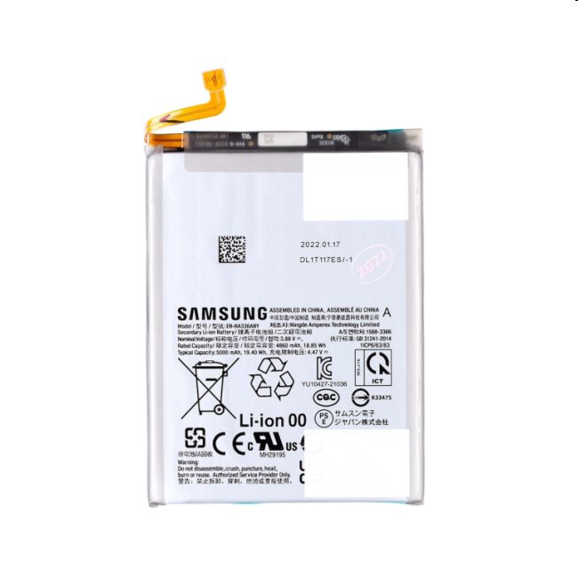 Originálna batéria pre Samsung Galaxy A53 5G (5000mAh) EB-BA336ABY