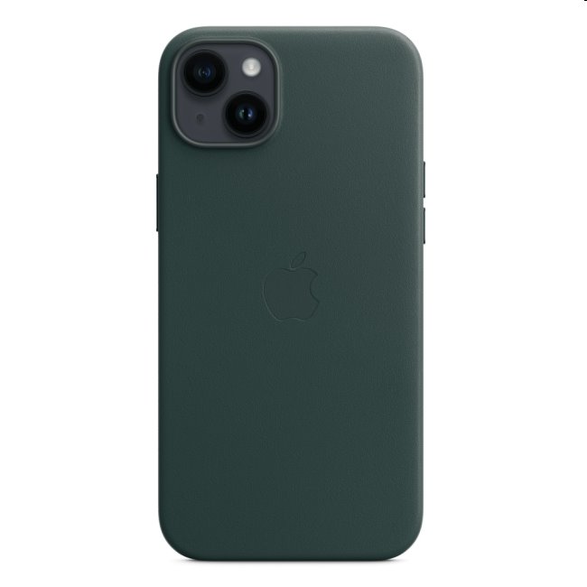 Kožený zadný kryt pre Apple iPhone 14 Plus s MagSafe, píniovo zelená MPPA3ZM/A