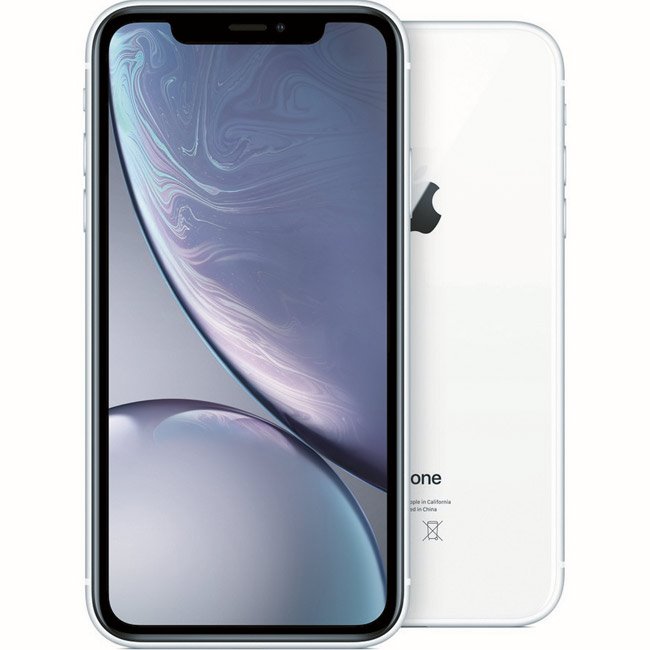 Apple iPhone Xr, 128GB | White, Trieda C - použité, záruka 12 mesiacov