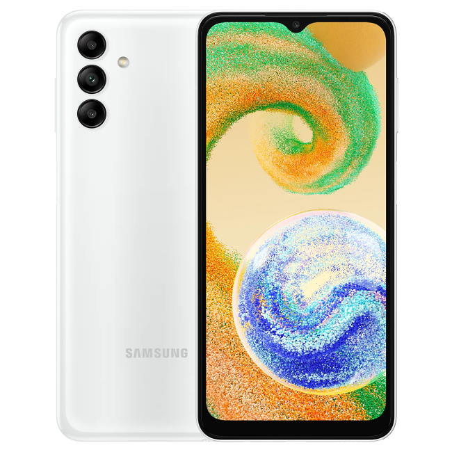 Samsung Galaxy A04s, 3/32GB, biela, nový tovar, neotvorené balenie