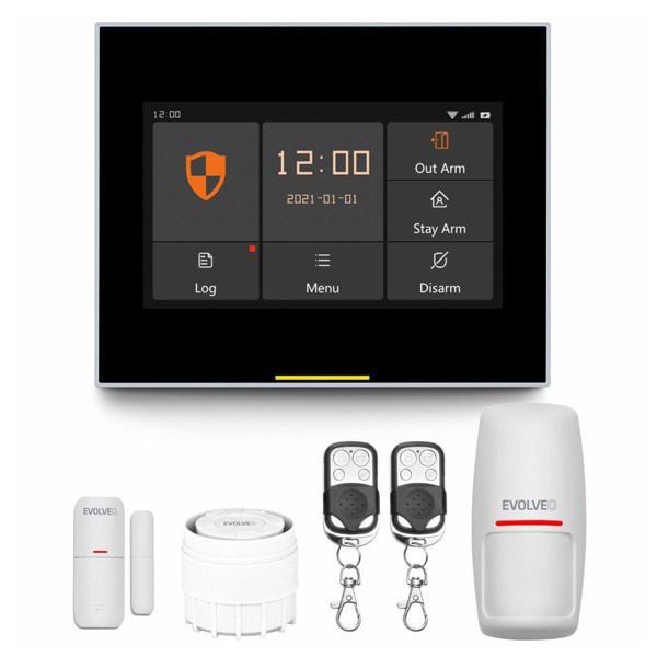 E-shop Evolveo Alarmex Pro, inteligentný bezdrôtový Wi-Fi/GSM alarm
